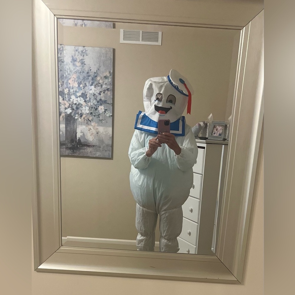 Halloween costume or cosplay outfit- kids size 12/14. Marshmallow man. - Picture 4 of 9